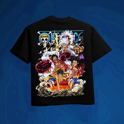 LUFFY ONE PIECE OVERSIZED T-SHIRT - INDIE APES