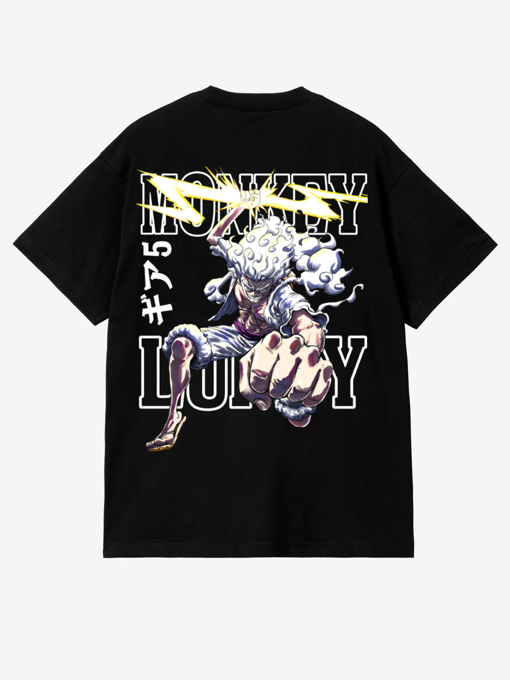 Luffy Gear 5 Regular Fit T-Shirt - INDIE APES