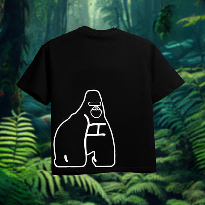 INDIE APES MASCOT OVERSIZED 240 GSM TSHIRT - INDIE APES