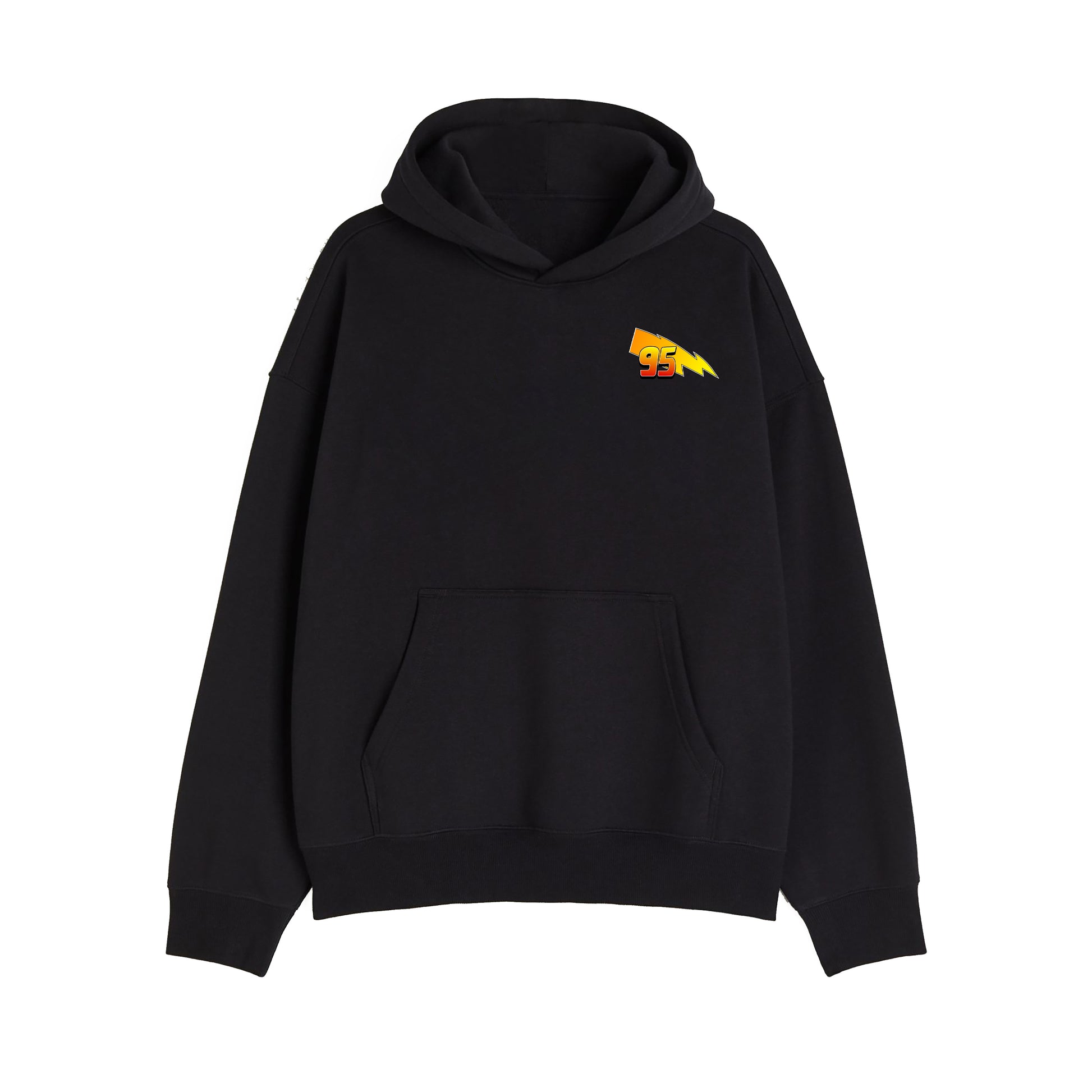 LIGHTNING MCQUEEN HEAVY WEIGHT OVERSIZED HOODIE - INDIE APES