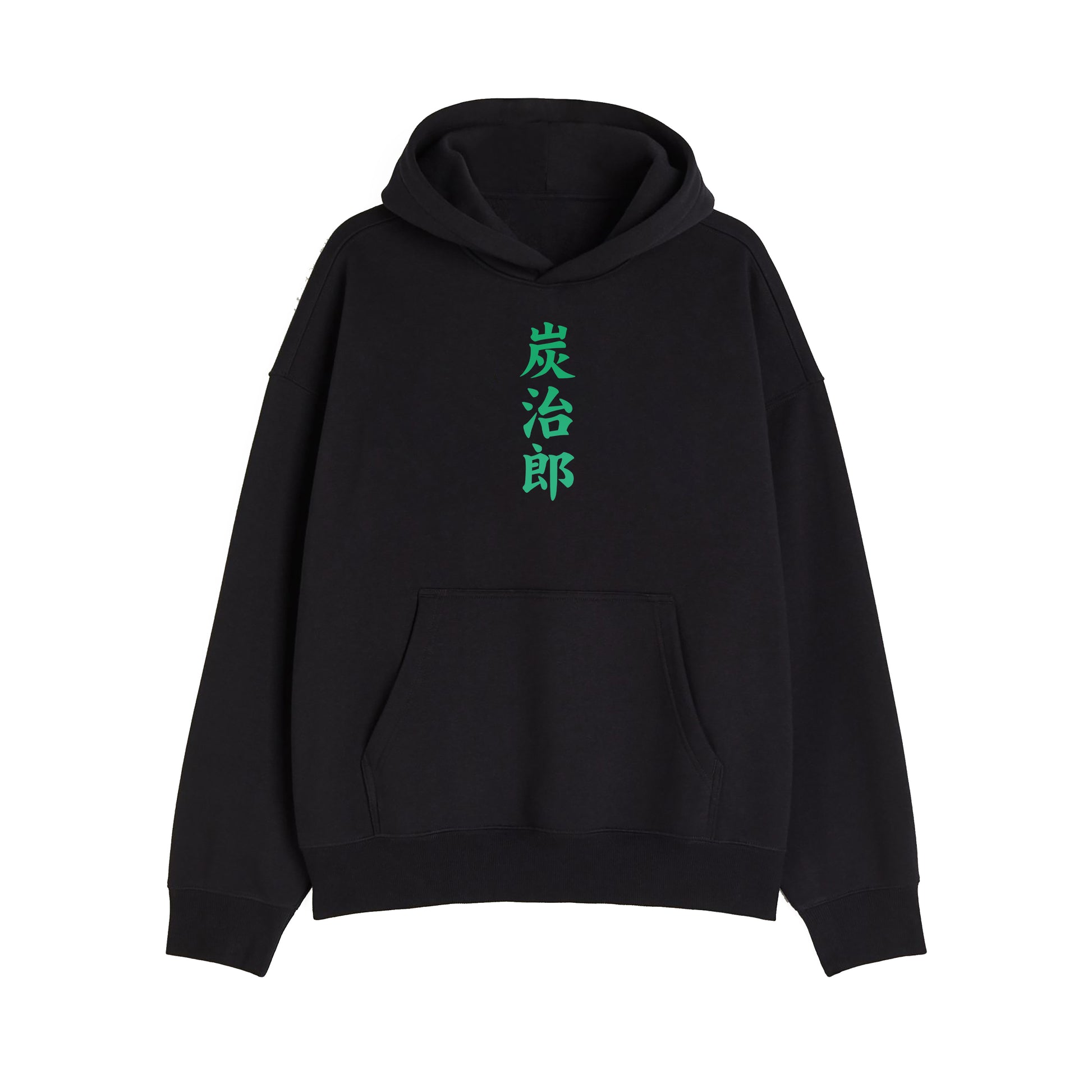 TANJIRO DEMON SLAYER OVERSIZED HOODIE - INDIE APES