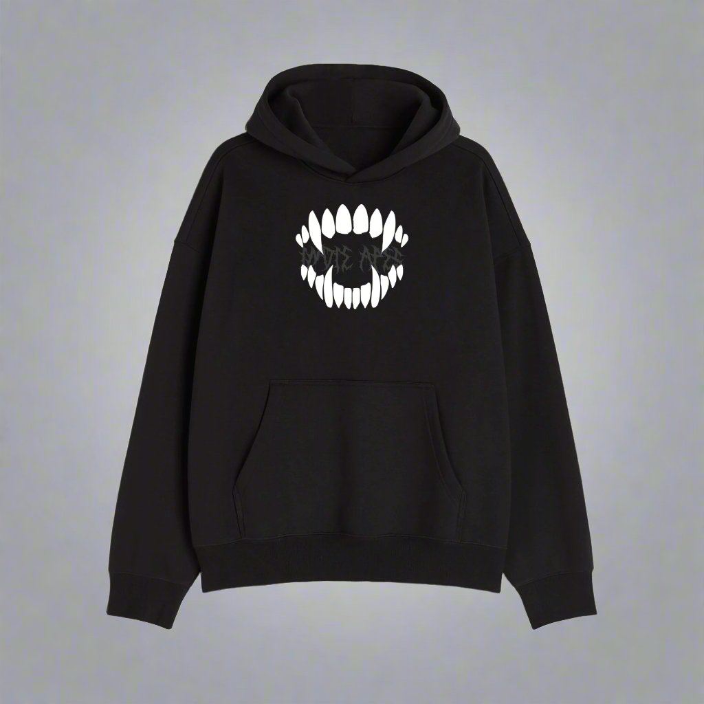 JAWS HEAVY WEIGHT 350 GSM OVERSIZED HOODIE - INDIE APES