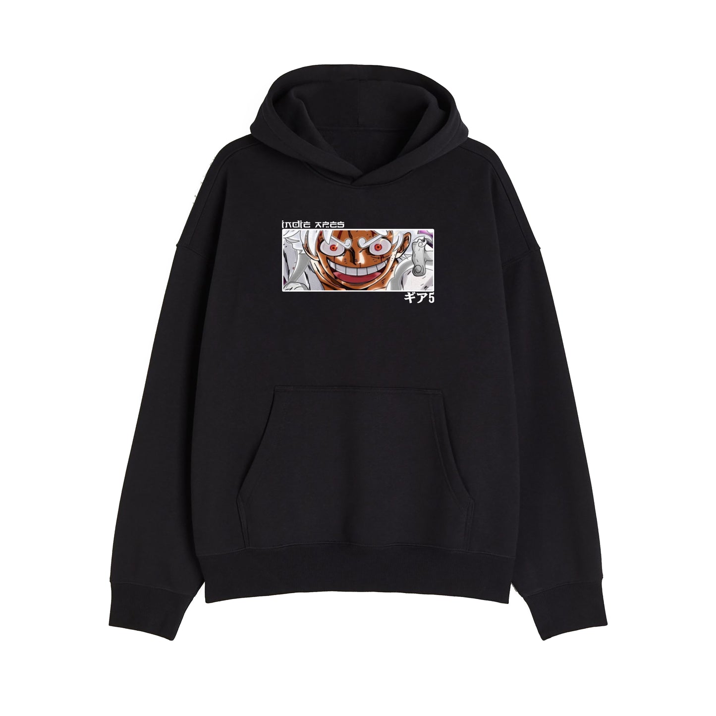 MONKEY D LUFFY HEAVY WEIGHT 350 GSM OVERSIZED HOODIE - INDIE APES