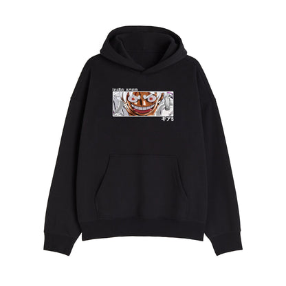 MONKEY D LUFFY HEAVY WEIGHT 350 GSM OVERSIZED HOODIE - INDIE APES