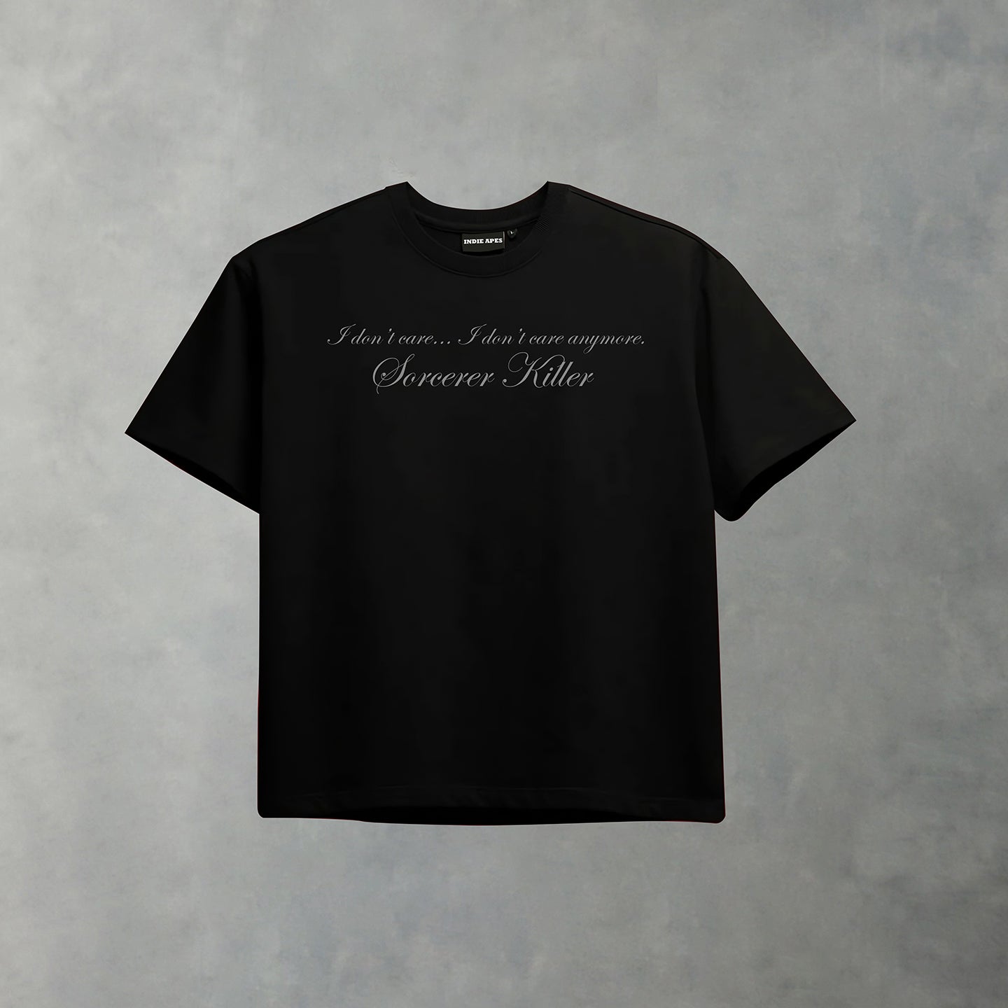 TOJI FUSHIGURO OVERSIZED UNISEX BLACK TSHIRT - INDIE APES